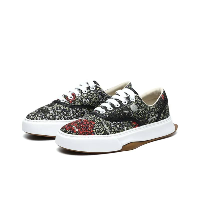FILA Floral Sneakers Black/Green-2