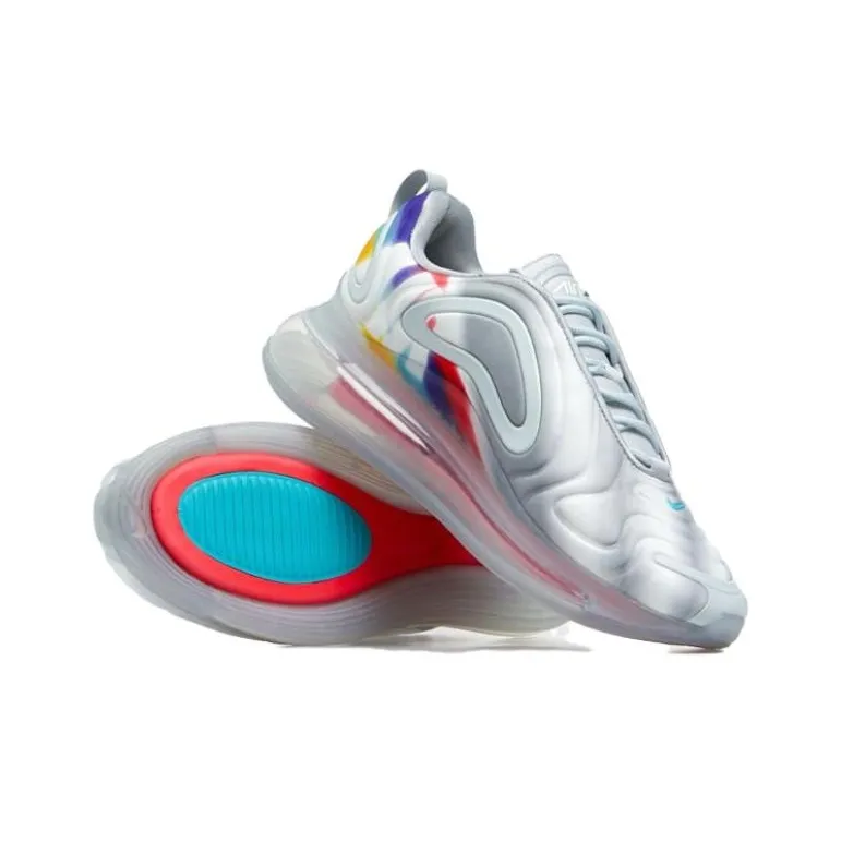 Nike Air Max 720 Wolf Grey Red Orbit Teal Nebula Women's-4
