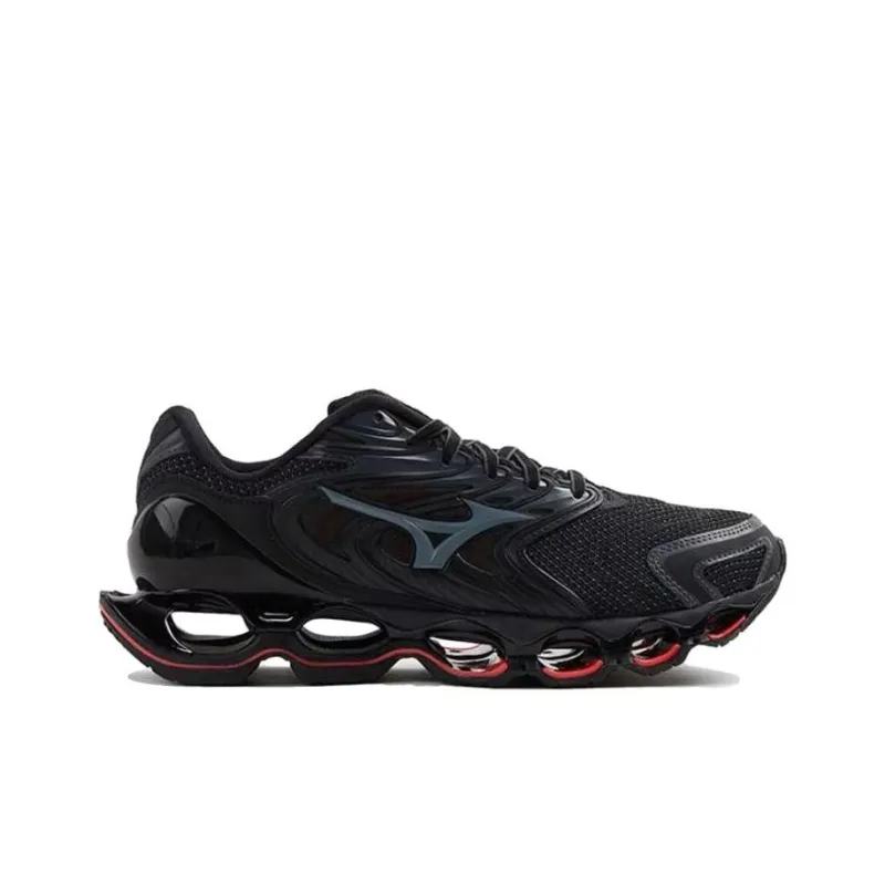 Mizuno Wave Prophecy 12 'Black Grey Red'-1