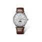 Star Moon Edition-Silver Case White Dial Leather Strap (Brown Leather)
