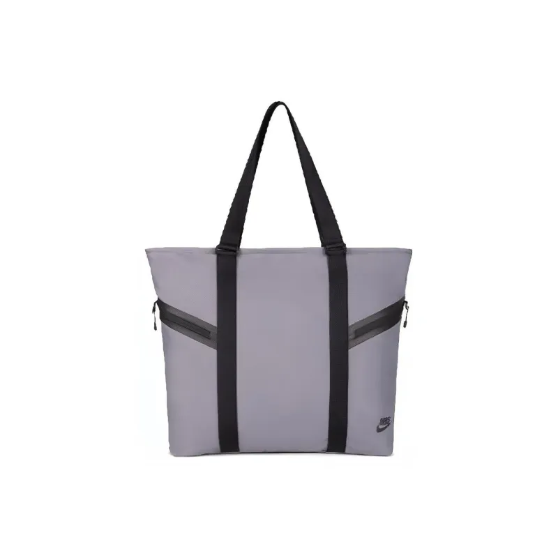 Nike Polyester Tote Bag Shopping Bag Handbag Shoulder Bag Regular Unisex Gray-0