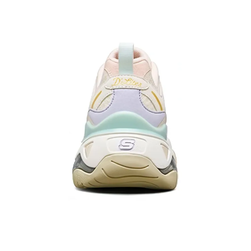 Skechers D'LITES 3.0 AIR Cushioning Anti Slip Wear Resistant Breathability Low Top Casual Shoes Women's Natural-3