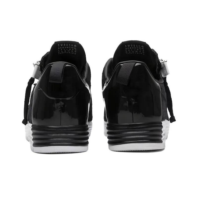 Nike Lunar Force 1 Low Acronym Black White-3