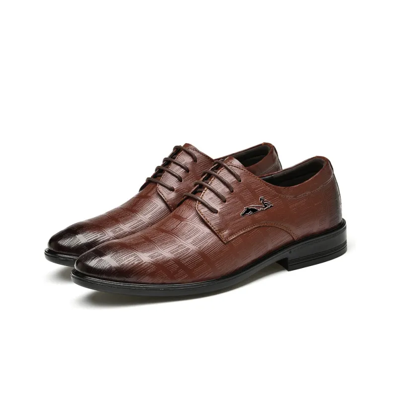 British Knights Dress Shoes Men's Brown-4