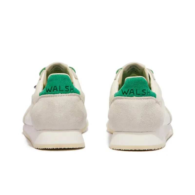 Norman Walsh TDL Cushioned Anti Slip Wear Resistant Balanced Lightweight Low Top Casual Shoes Unisex White Green-5