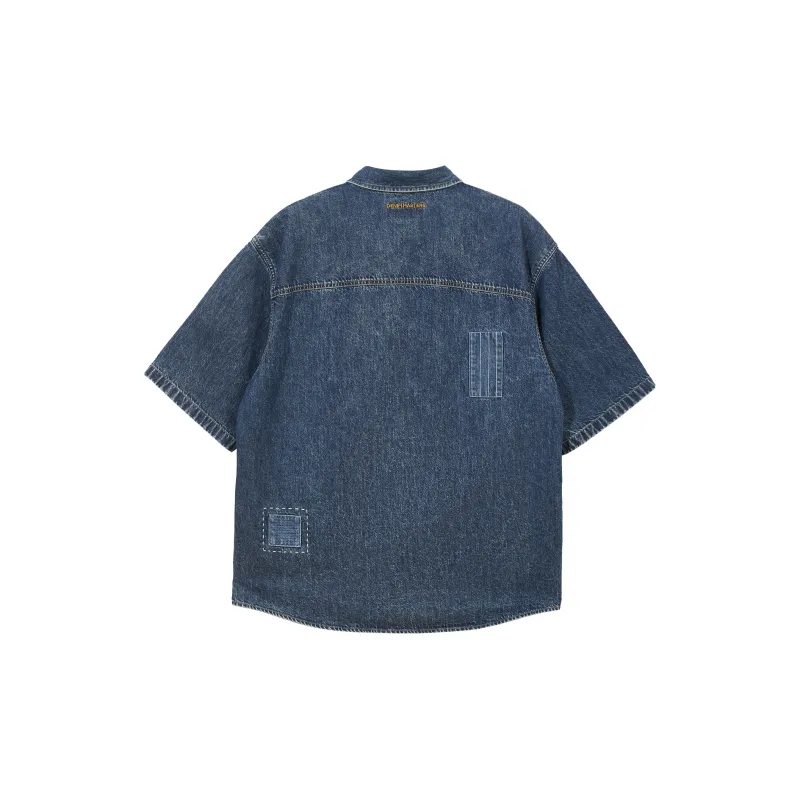 JACK&JONES Shirts Unisex Medium Denim Blue E42-1