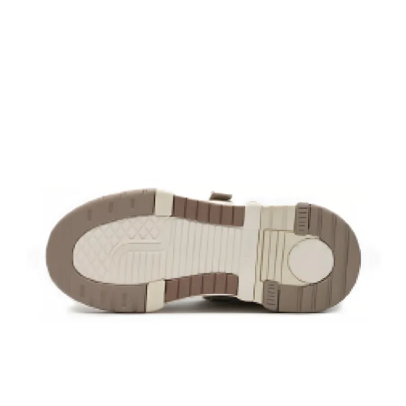 FILA Doppio Skate Shoes 'White Beige' Women's-4