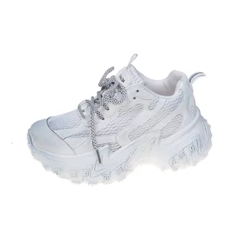 HSTYLE Cushioning Wear-Resistant Low-Top Chunky Sneakers Women's