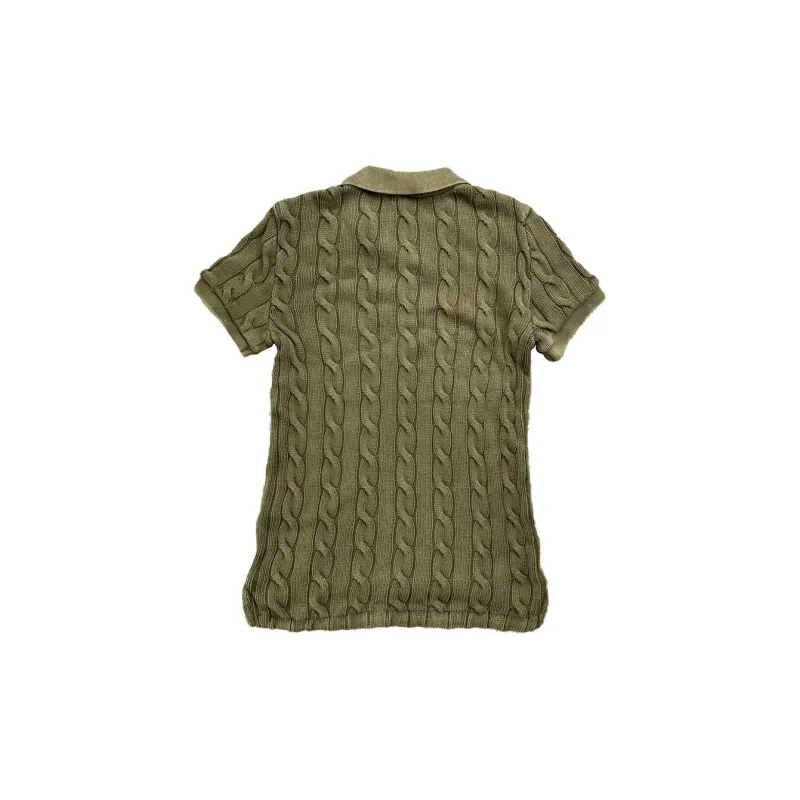 Polo Ralph Lauren SS24 Polo Shirt Women's Green-1