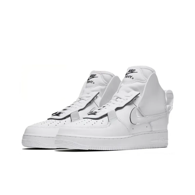 Nike X Psny Air Force 1 High 'Triple White'-2