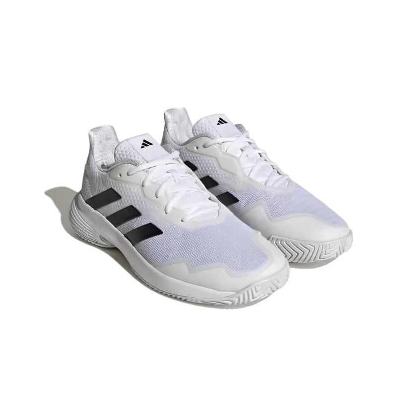Adidas Courtjam Control Cloud White Core Black Matte Silver-2