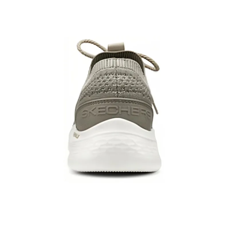 Skechers Cushioned Wear Resistant Breathable Low Top Casual Shoes Men's Tan-3