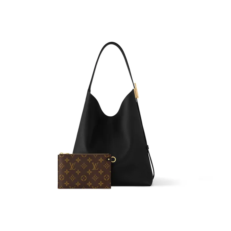 LOUIS VUITTON Hobo Low Key Mm Black-2