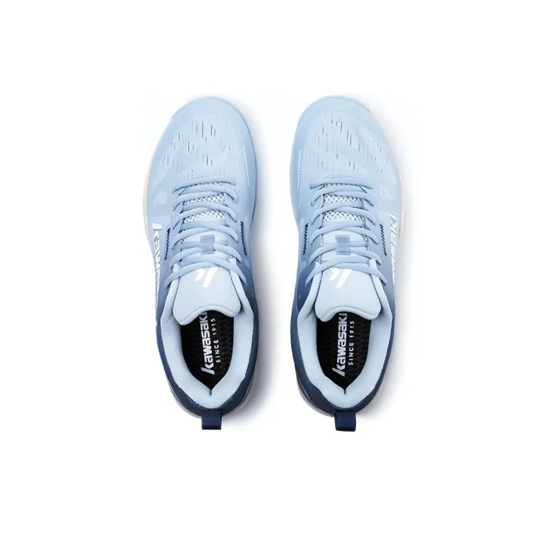 Kawasaki Kings Series Badminton Shoes Unisex Low Top Gray-3