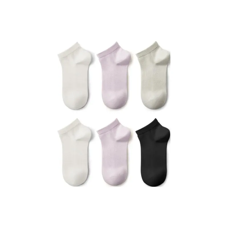 YOUKESHU Ankle Socks Women's 6 Pack-4