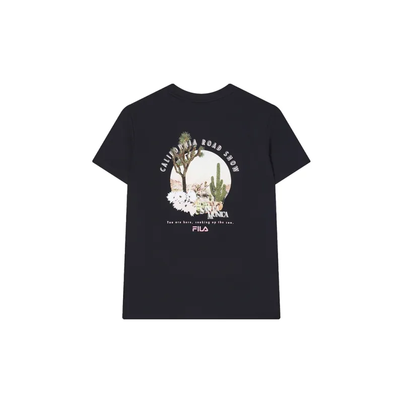 FILA Heritage Collection T Shirt Women's Legend Blue-1