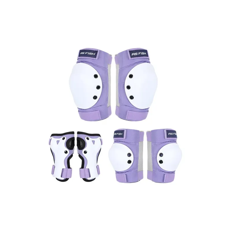 AS FISH Roller Skating Protective Gears-13