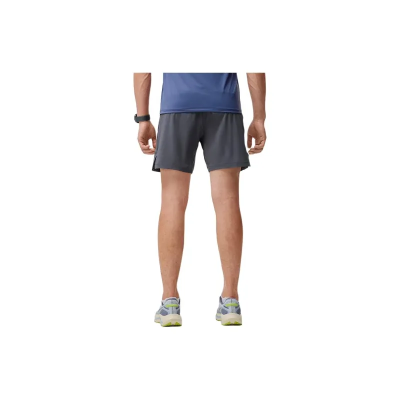 Saucony Casual Shorts Men's Cool Iron Gray-1