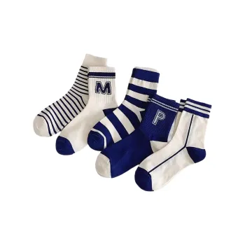 YUZHAOLIN Mid Calf Socks Unisex 5 Pack