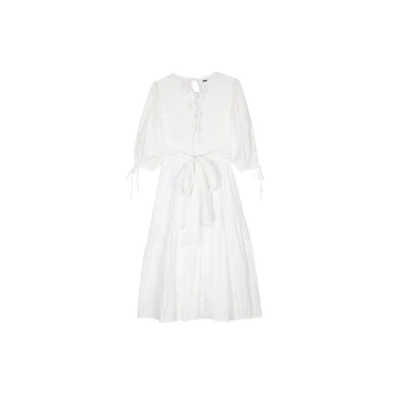 BARBOUR Kelburn Midi Tiered Dress-1