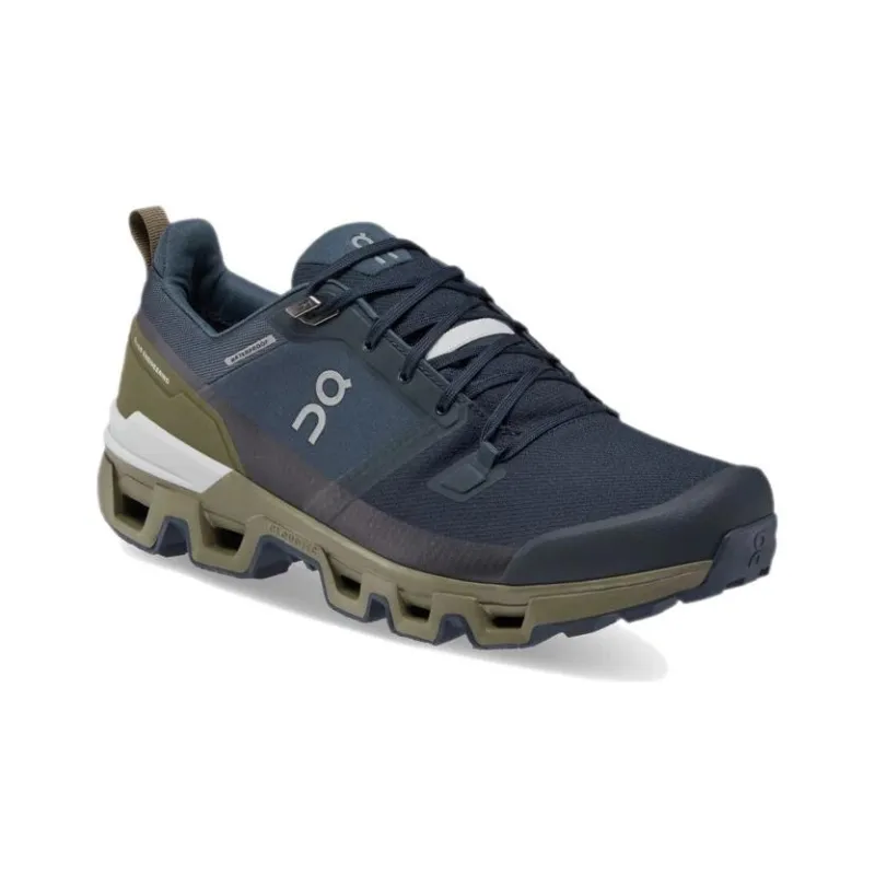 On Running Cloudwander Waterproof Midnight Olive-2