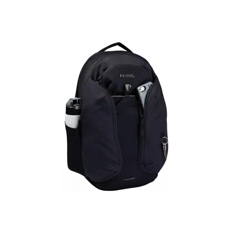 Under Armour Polyester Backpack Regular Unisex Black-2
