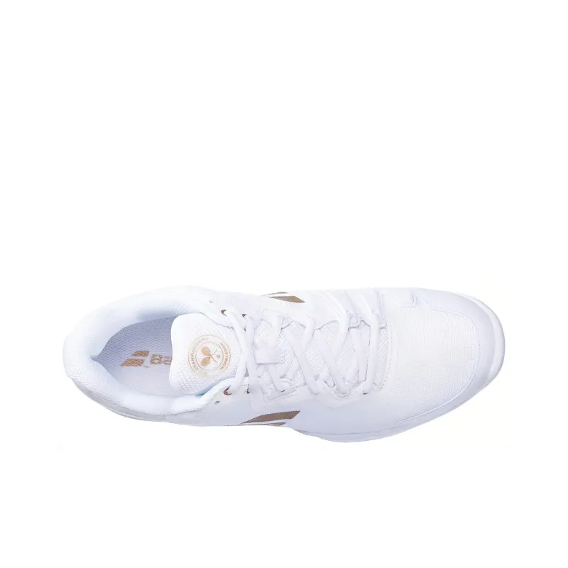 Babolat Low Top Tennis Shoes Men's White-3