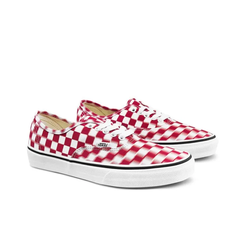 Authentic Vans 'Blur Check White Red'-2