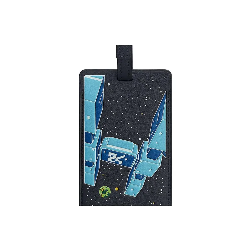 HERMES Swift Calfskin Luggage Tag Unisex 76 Bleu Indigo Indigo-2