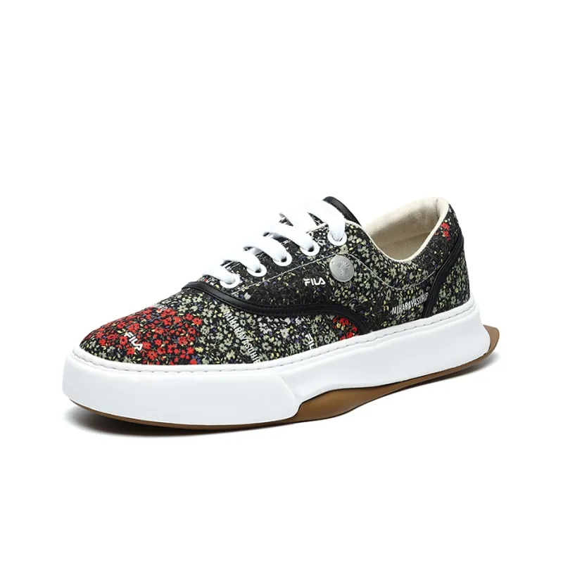 FILA Floral Sneakers Black/Green-1