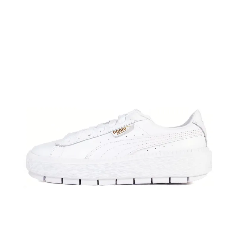 PUMA Platform Trace 'White Ostrich' Women's-0