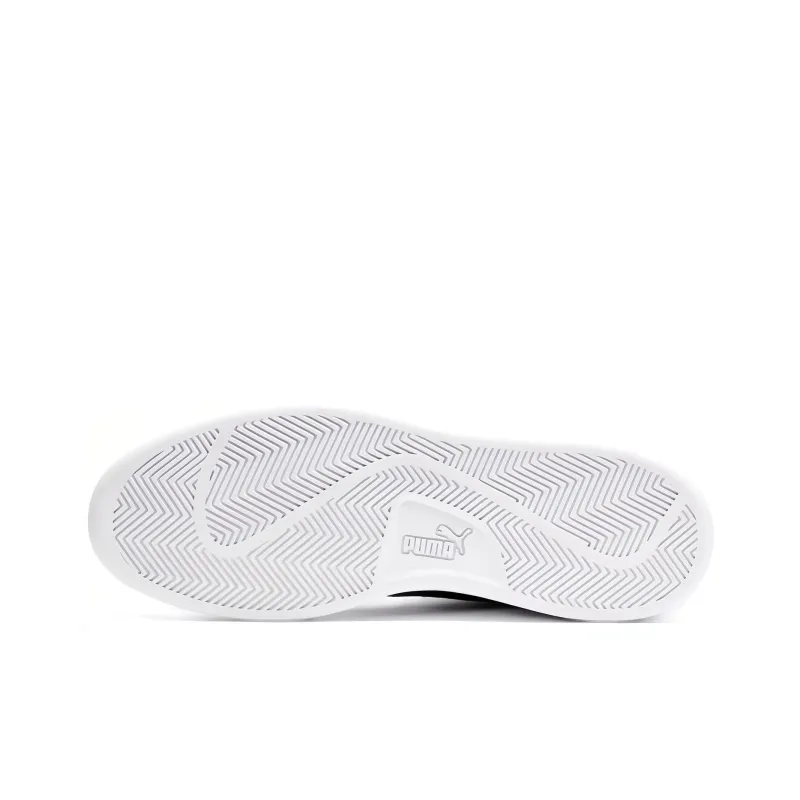 PUMA Smash V2 Buck Wear-resistant And Lightweight Low-Top Skateboard Shoes Unisex White-4