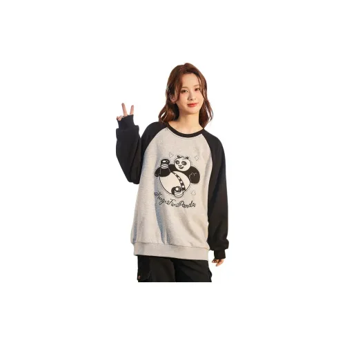 Tonlion x GONGFUXIONGMAO LIANMINGKUAN Sweatshirt Women's Black