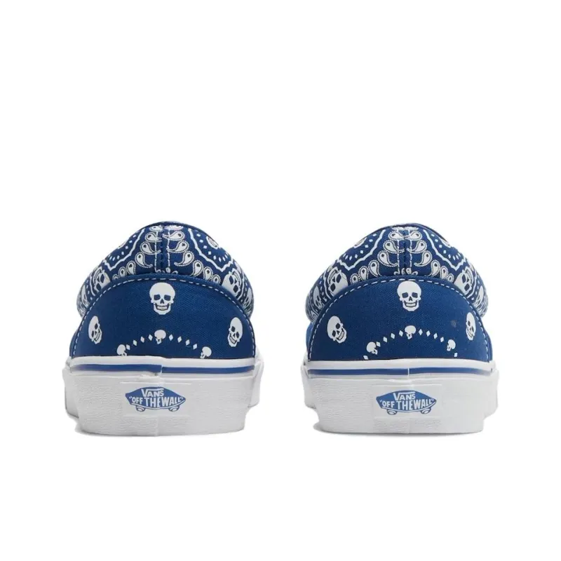 Vans Slip On Skull Bandana Blue-3