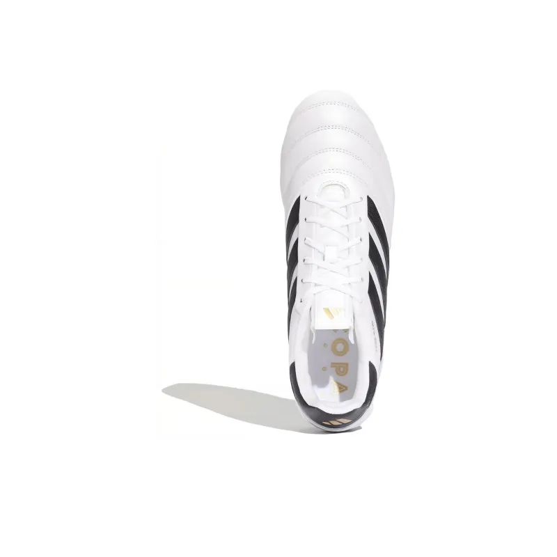 Adidas Copa AG Short Rubber Studs HG Short Rubber Studs Anti-Slip Wear-Resistant Soccer Shoes Unisex White Black-4