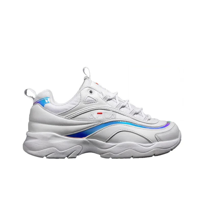 FILA Ray Prism Retro Running Shoes White/Blue-1