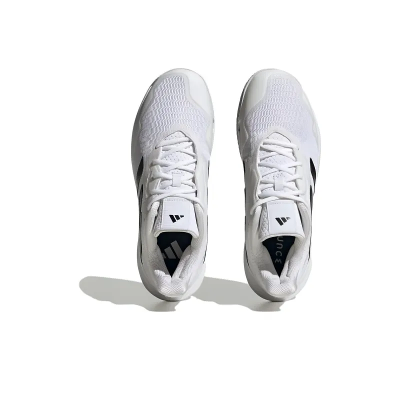 Adidas Courtjam Control Cloud White Core Black Matte Silver-4