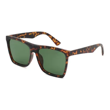 Pair Ponyo PC Square Sunglasses Unisex Tortoiseshell
