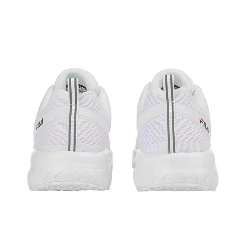 FILA RGB Fuse Slip Resistant, Abrasion Resistant, Breathable Low Top Running Shoes Unisex White Korean Style-3