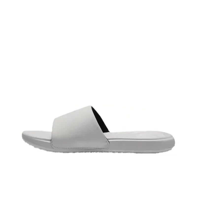 Under Armour Ansa Fixed Slides 'Triple White' Women's-0