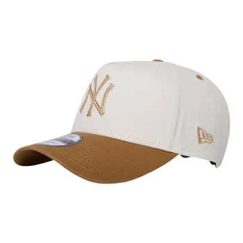 New Era Cotton Baseball Caps Unisex Light Brown
