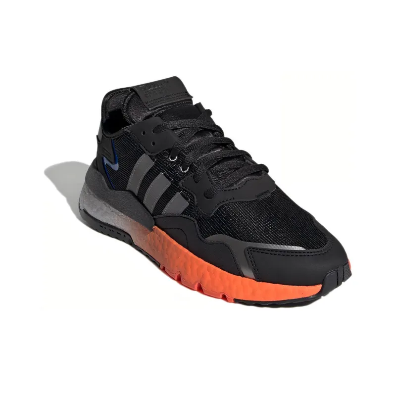 Adidas Nite Jogger Black Orange Silver-2