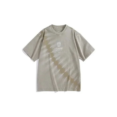 PEACEBIRD MEN T-Shirts Men Khaki 1 Loose Fit