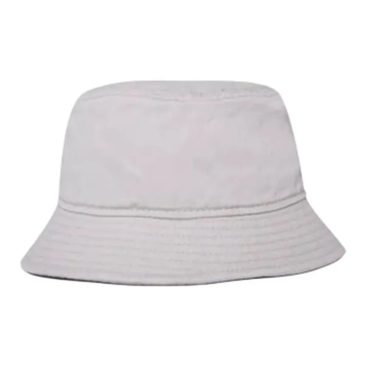 New Era Cotton Bucket Hats Unisex Light Gray-2