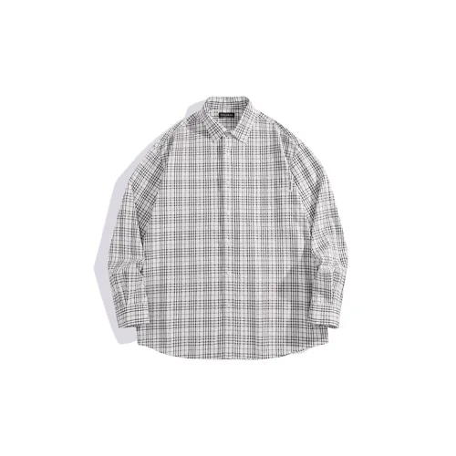 PEACEBIRD MEN Shirts Men Plaid 1 Wide Fit