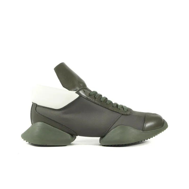Adidas Tech Runner X Rick Owens 'Earth Green'-1