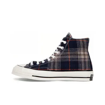 Converse Chuck Taylor All Star 70 Hi Plaid Pack Navy