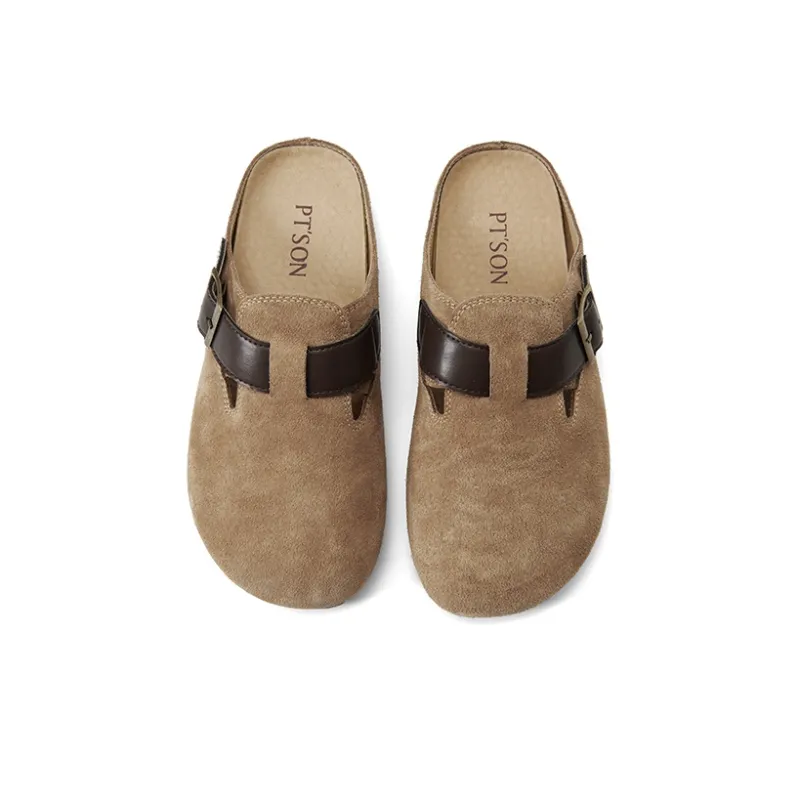 PT'SON Closed Toe Slippers 1.3cm Women's-3