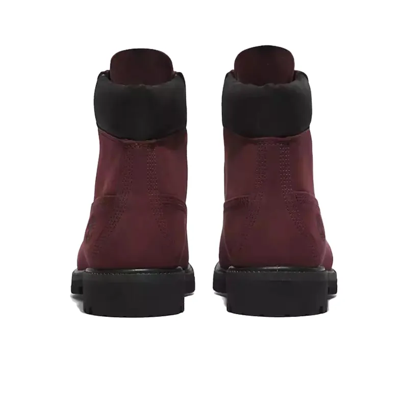 Timberland Premium 6 Inch Lace Up Waterproof Dark Port-4
