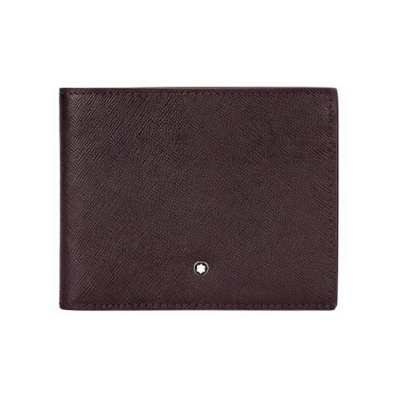 MONTBLANC Leather Wallet Men's Brown-0